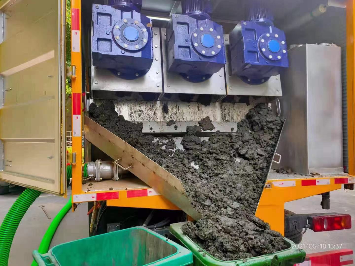 沙雅化粪池清掏城市维护站-泥浆净化干湿分离处理